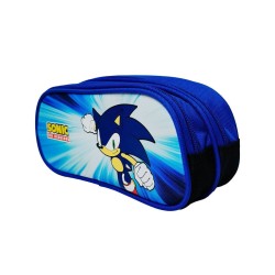 Trousse rectangulaire 2 compartiments Sonic