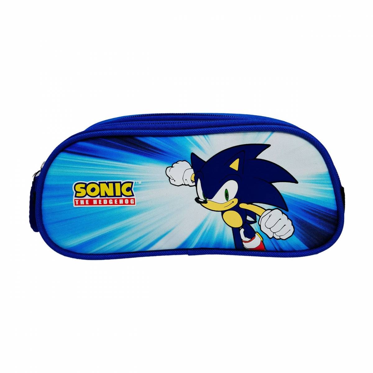 Trousse rectangulaire 2 compartiments Sonic