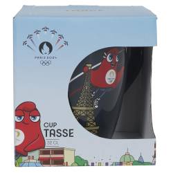 Tasse Tour Eiffel Bleu JO PARIS 2024 Boite cadeaux