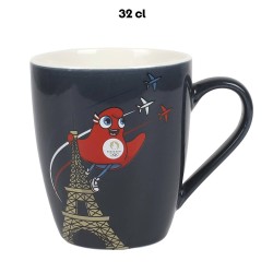 Tasse Tour Eiffel Bleu JO PARIS 2024 Boite cadeaux