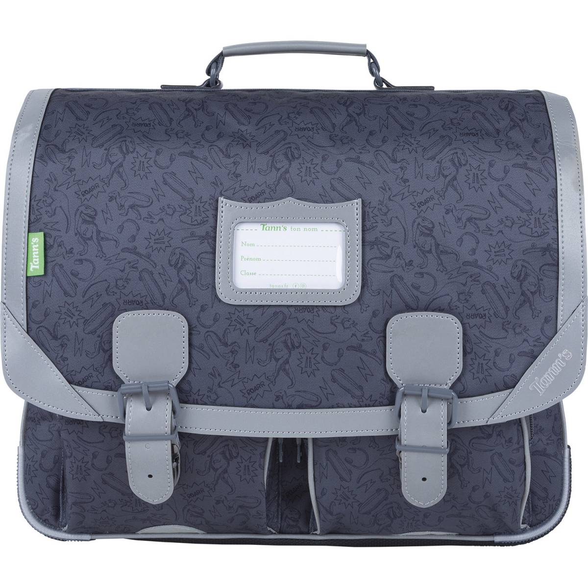 Cartable 35 cm Tann's Les Fantaisies Owen Gris