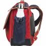 Cartable 38 cm avec poche gourde Tann's Les signatures Arthur Bleu/Rouge