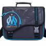 Cartable 38cm OLYMPIQUE DE MARSEILLE Anthracite Foncée