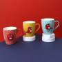 TASSE CERAMIQUE FINE MASCOTTE EMOTIONS 32CL M12