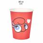 GOBELET CARTON MASCOTTE IN LOVE 20CL X6 M24