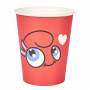 GOBELET CARTON MASCOTTE IN LOVE 20CL X6 M24