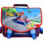 Cartable 38cm MARIO KART Marine