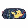 Trousse scolaire 2 compartiments POKEMON Marine