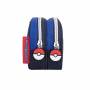 Trousse scolaire 2 compartiments POKEMON Marine