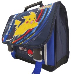 Cartable Pokémon 2 compartiments + poche avant 38 cm