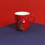 Tasse Mascotte JO PARIS 2024 TOUR EIFFEL ROUGE 32CL