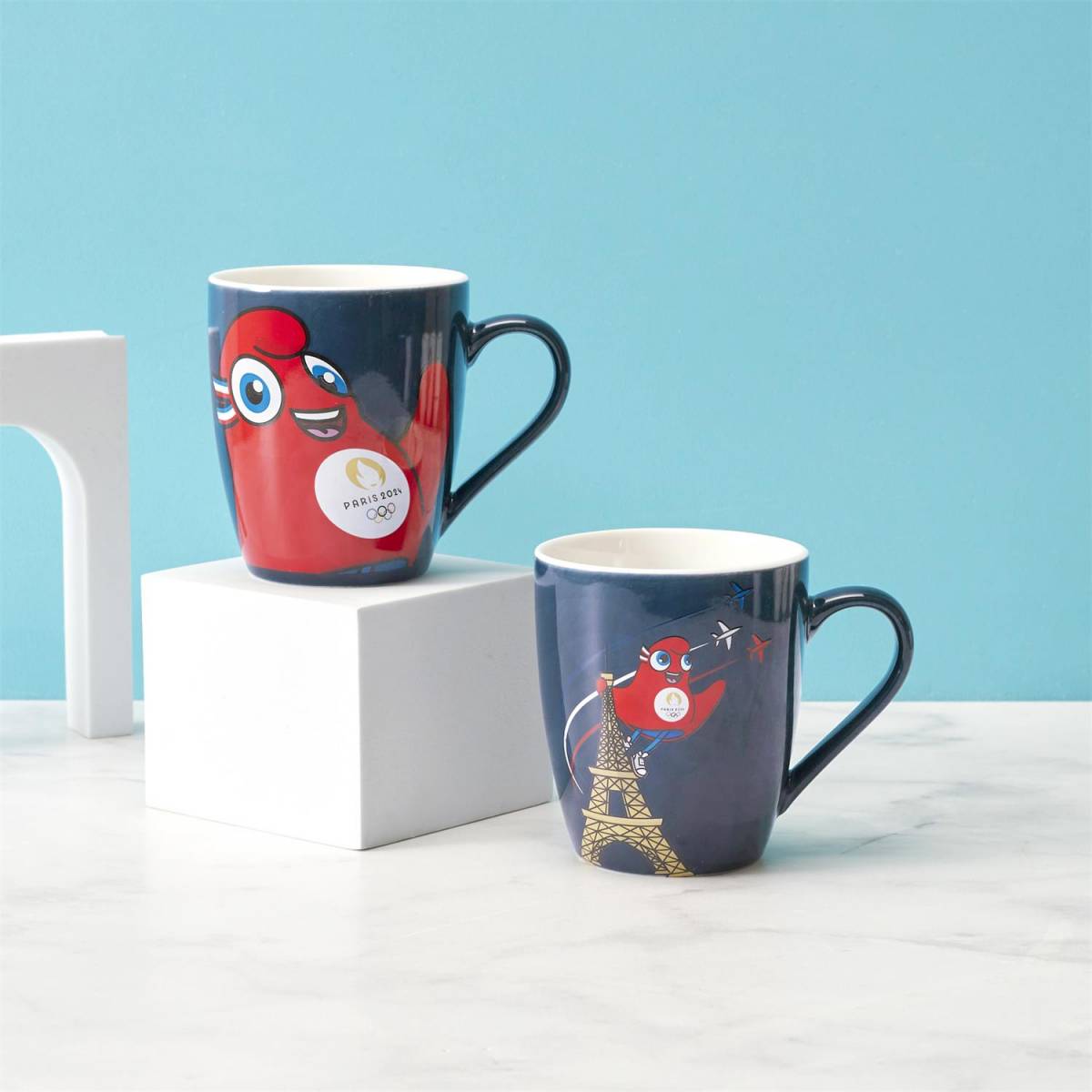 Tasse ceramique Mascotte PARIS 2024 JO 32 CL