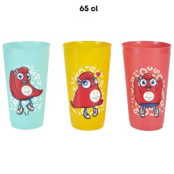 GOBELET REUTILISABLE MASCOTTE EMOTIONS 65CL M24