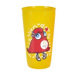 GOBELET REUTILISABLE MASCOTTE EMOTIONS 65CL M24