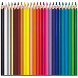 Maped - Crayons de Couleur STRONG Color'Peps Pochette de 24 Crayons