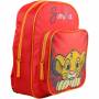 Sac à dos 31 cm avec poche Disney Le Roi Lion Simba Rouge