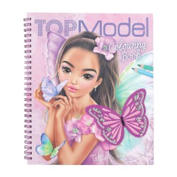 TOPModel Livre de coloriage avec sequins FAIRY LOVE