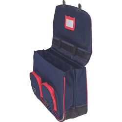 Cartable 38 cm - 2 boucles Tann's Les Fantaisies Aaron Bleu/ rouge