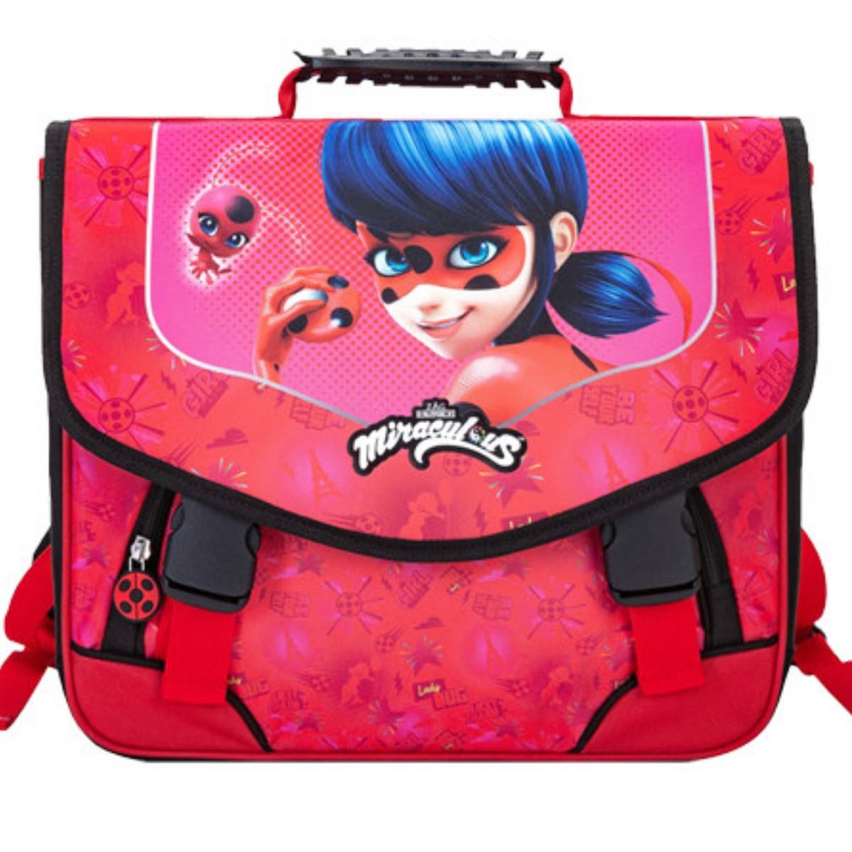 Cartable Miraculous 38 cm 2 Compartiments