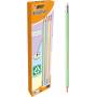 BIC Evolution Crayons Graphite Pastel avec pointe gomme HB