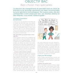 L'ETUDIANT BAC TERMINAL Agenda Scolaire 2024 - 2025 Couverture ouatinée 12x18cm  Noir