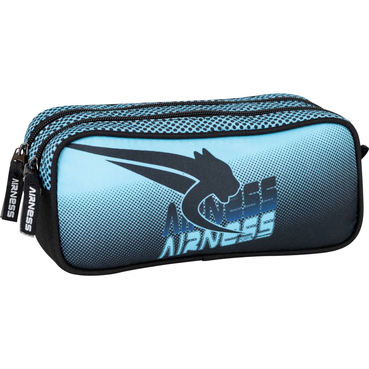 Trousse Airness Double compartiments bleu