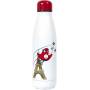 PARIS 2024 Bouteille Iso Mascotte Tour Eiffel 50 cl Blanc