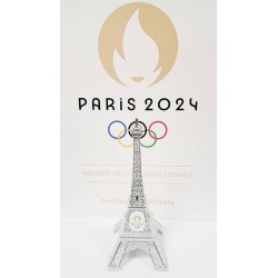 Tour Eiffel JO PARIS 2024 Officiel 10 cm - 4 couleurs