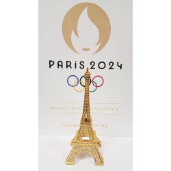 Tour Eiffel JO PARIS 2024 Officiel 10 cm - 4 couleurs