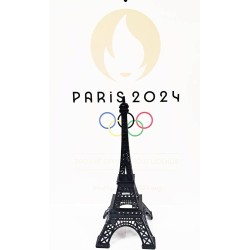 Tour Eiffel JO PARIS 2024 Officiel 10 cm - 4 couleurs