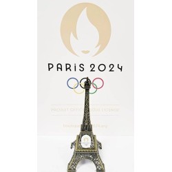 Tour Eiffel JO PARIS 2024 Officiel 10 cm - 4 couleurs