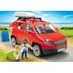 Playmobil Summer Fun - 5436 SUV Voiture avec Coffre De Toit