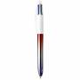 BIC 4 Couleurs Gradient Bleu Blanc Rouge - 1 mm