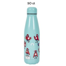 Bouteille isotherme mascotte Paralympique Bleue 50CL