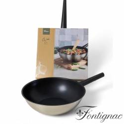 Wok Fontignac 28 cm tous feux dont induction