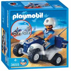 Playmobil Policier quad Beach 3655