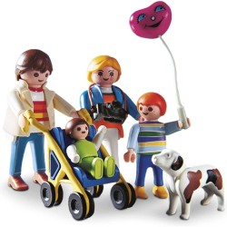 Playmobil, Family With Stroller