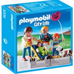 Playmobil, Family With Stroller