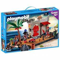 Playmobil Pirate Fort Ilot des Pirates SuperSet