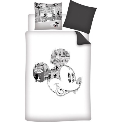 Housse de couette Mickey Mouse 100 ans Disney 140 x 200 cm