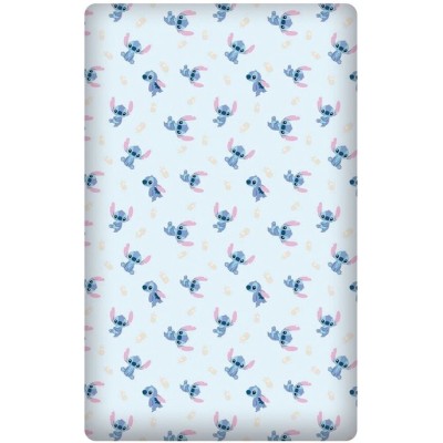 Drap housse Lilo et Stitch 90  x 200 cm Disney - 100% coton