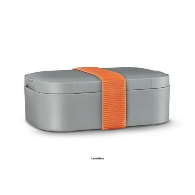 Boite à déjeuner avec couvert Lunchbox Royal VKB grise 1L