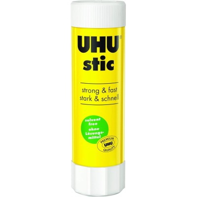 UHU - Batch of 12 Glue Stick 40g