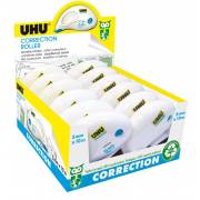 UHU - Lot de 12 Roller Correcteur - 10 mètres