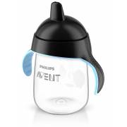 Philips Avent - Tasse bec anti-fuites Pingouin Noir - 340 ml - 18 mois +