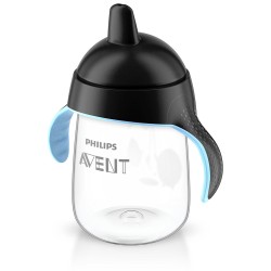 Philips Avent - Tasse bec anti-fuites Pingouin Noir - 340 ml - 18 mois +