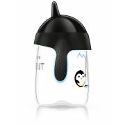 Philips Avent - Tasse bec anti-fuites Pingouin Noir - 340 ml - 18 mois +