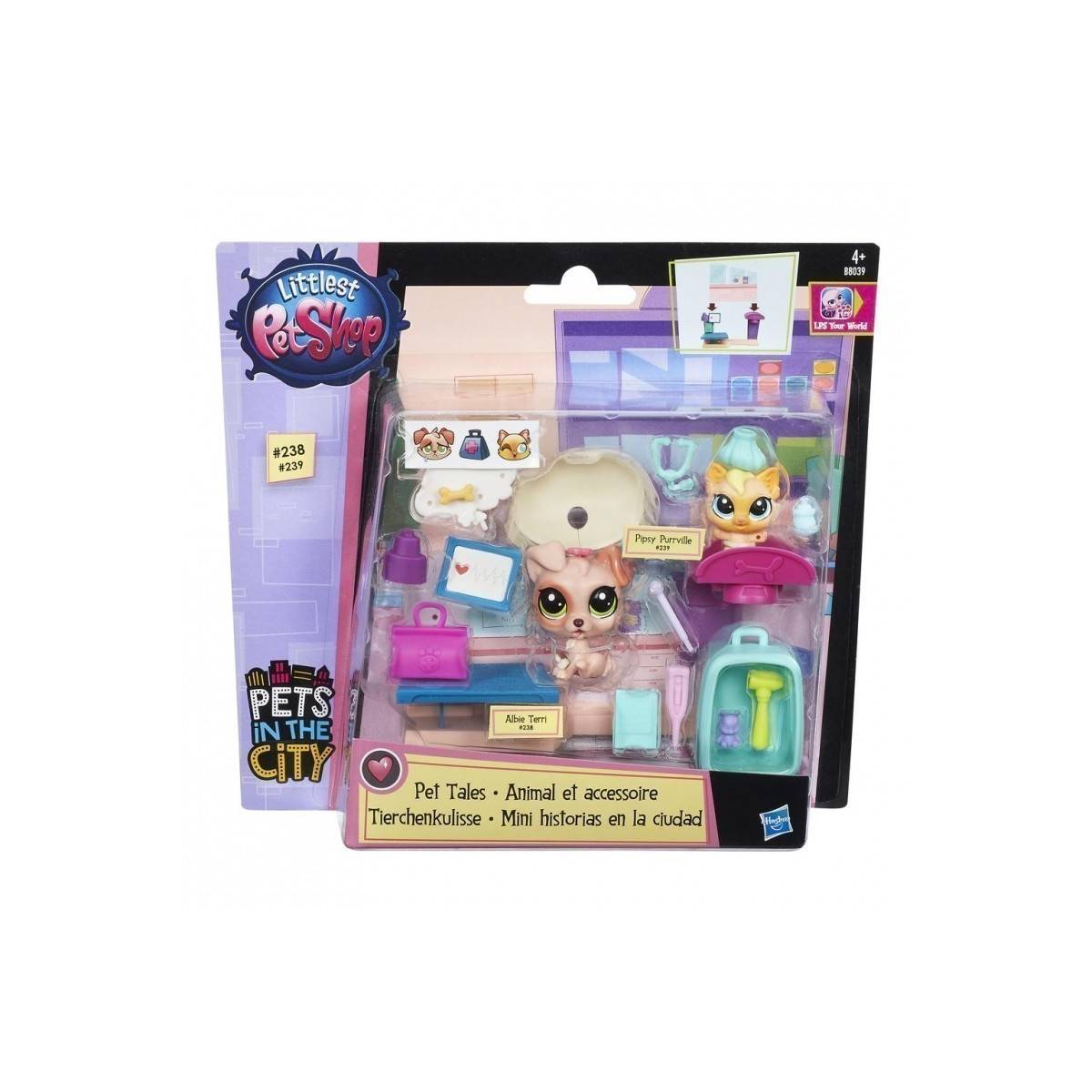 Littlest Pet Shop - Animal et Accessoire - Pipsy & Albie