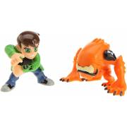 Ben 10 - Pack de 2 Mini Figurines - Ben Tennyson & Wilomutt