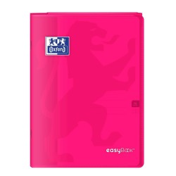 Cahier Oxford EasyBook  Seyes A4 - 96 Pages Rose